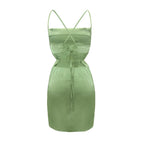Women's Lace Backless Dress