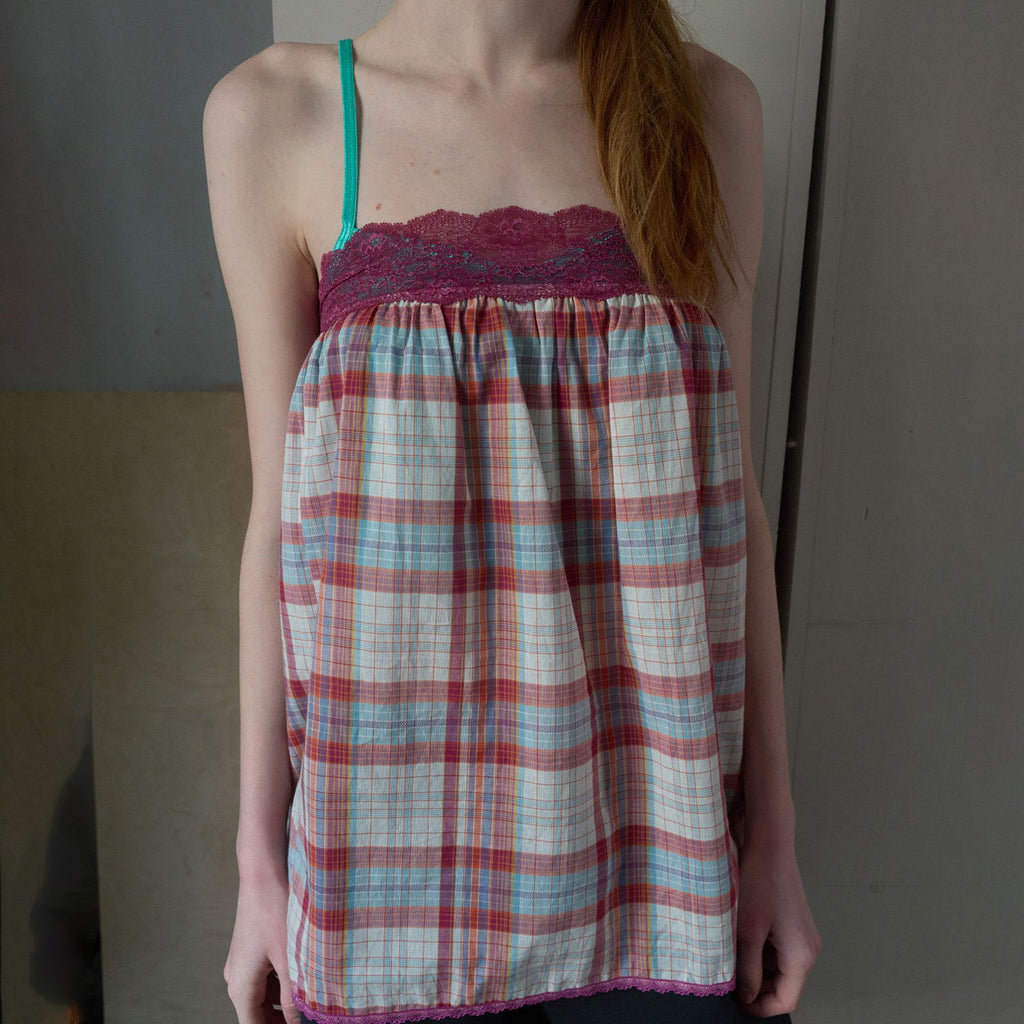 Women's Summer Dopamine Vintage Stripe Off Shoulder Bandeau Sling