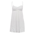 Jacquard V-Neck Cami Mini Dress
