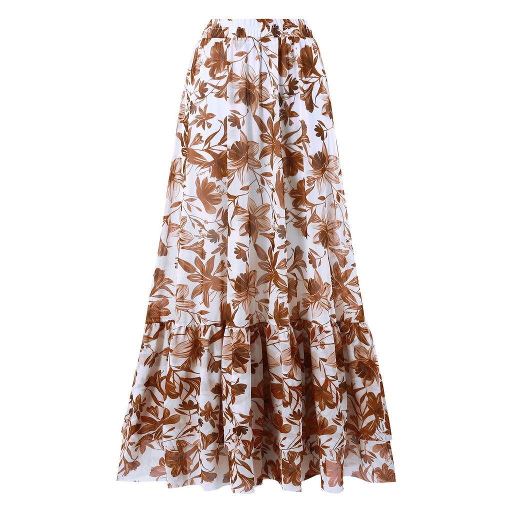 Coffee Color Skirt