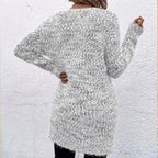 Women's Mid-Length Knit Cardigan