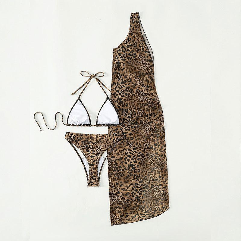 Leopard Print Bikini Swimwear