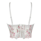 Women's Breathable Double Shoulder Strap Mesh Tube Top