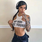 Women's Sleeveless U-Neck T-Shirt