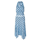 Summer Women Clothing Printed Polka Dot Halter Wrapped