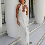 Solid Color One-piece Swimwear