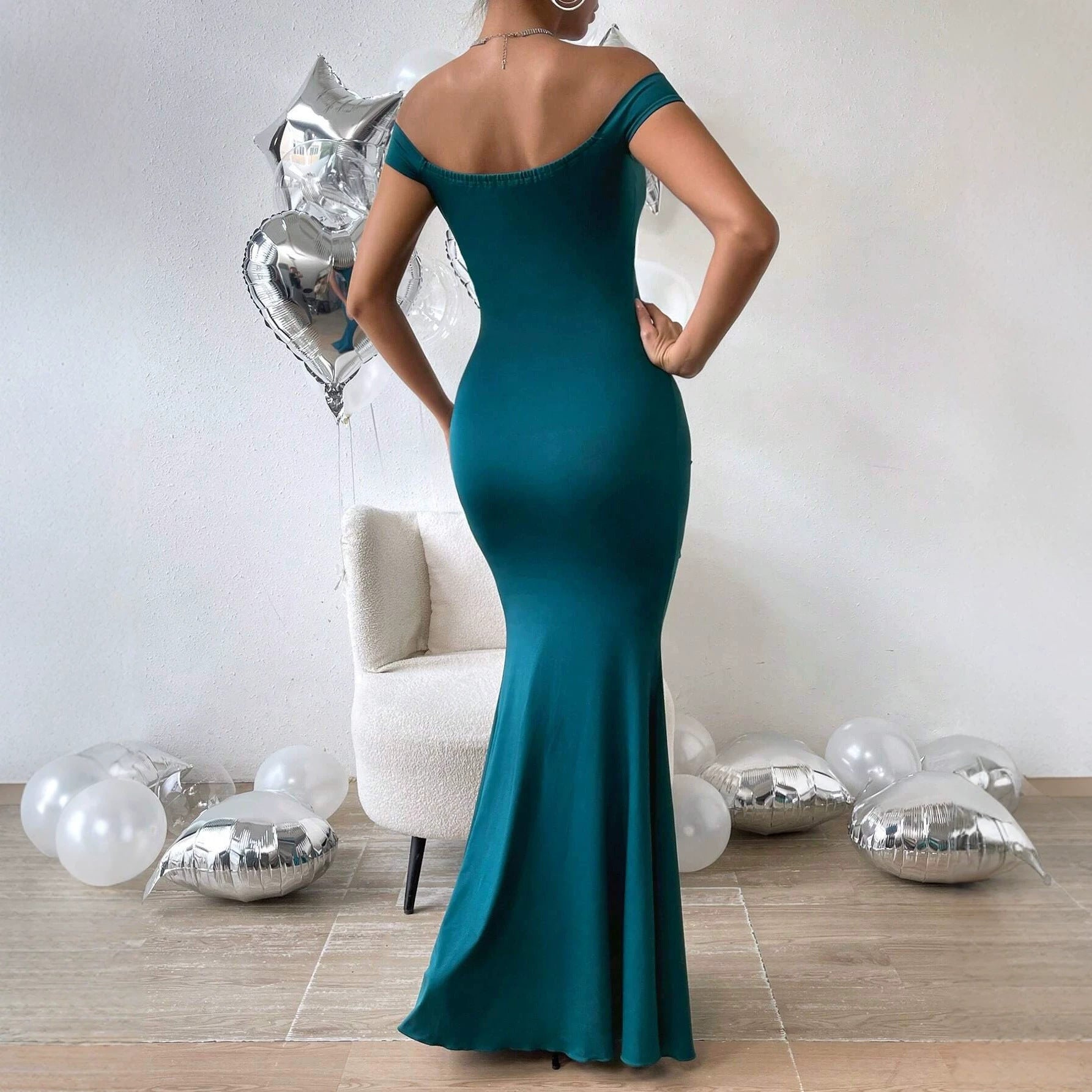 Women's Wrap Pleated Dress
