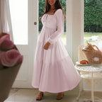 Women's Casual Vacation Small Sling Seaside Atmosphere Dress Women Clothing Autumn Winter