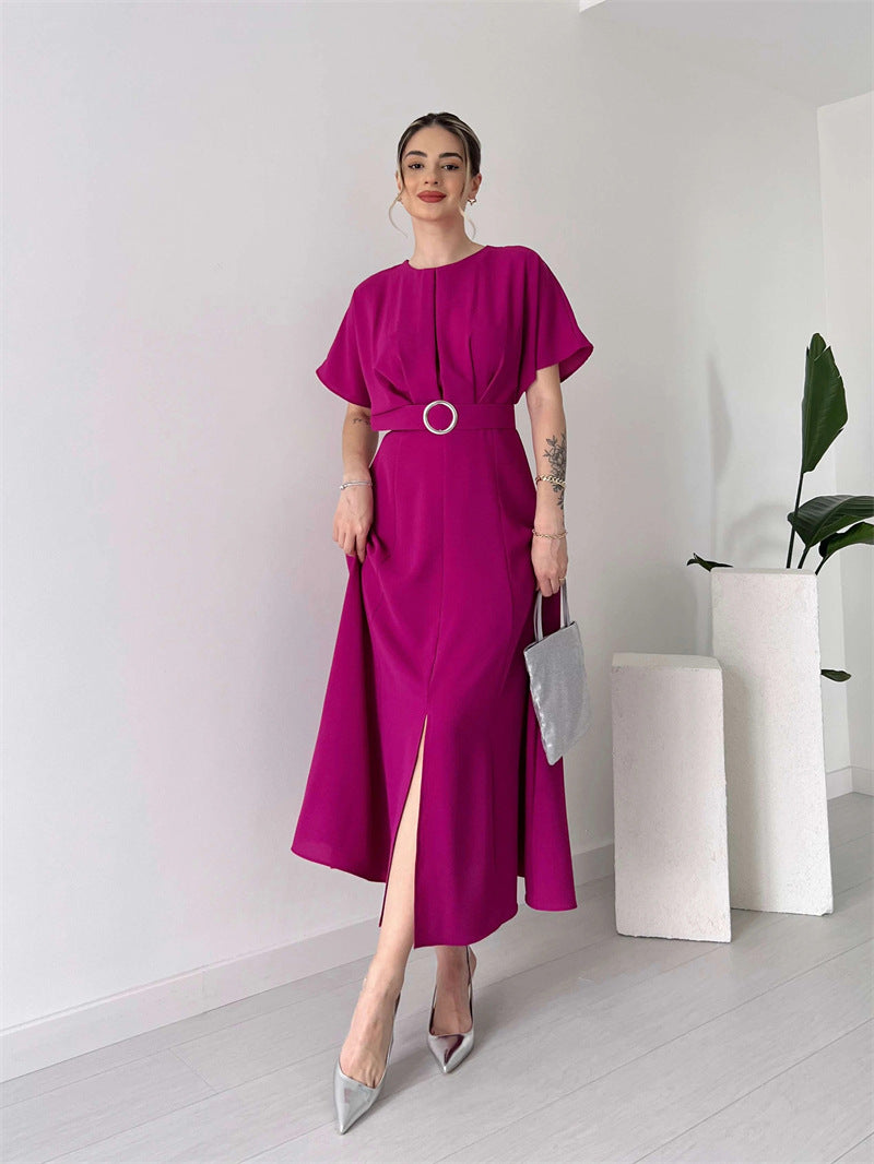 Rose Red with Belt