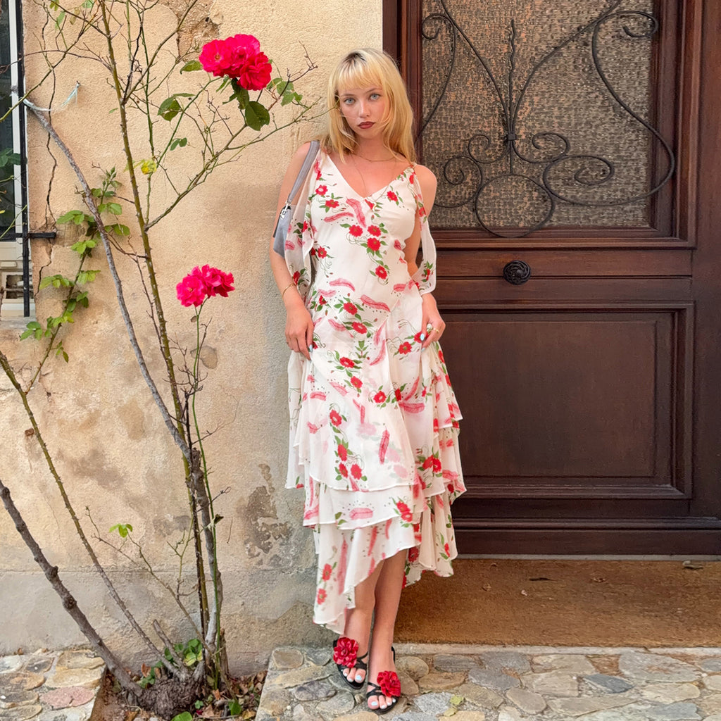 Women's Lace Floral Dress