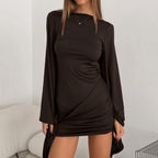 Women's Backless Knit Dress