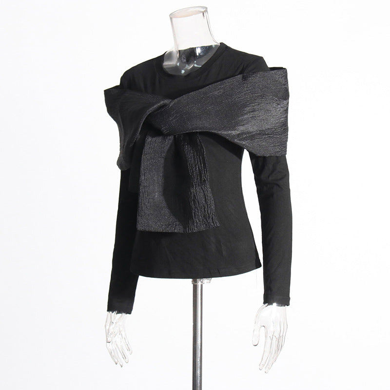 Women's Strap Detail Slim Fit Top