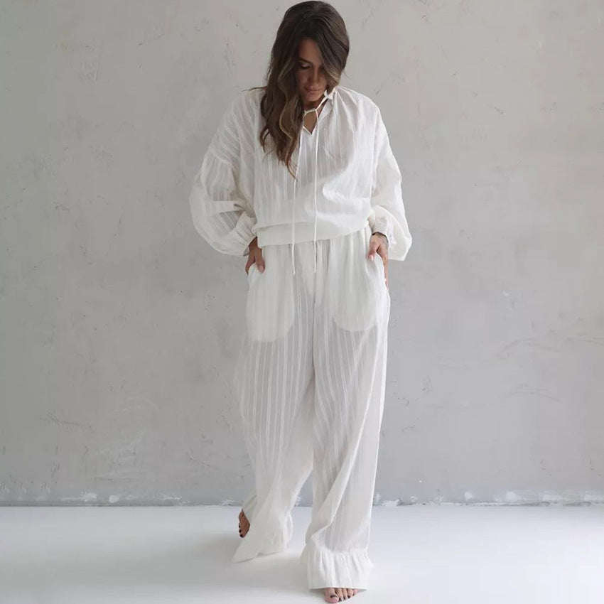 Autumn Pure Pajamas Lingerie