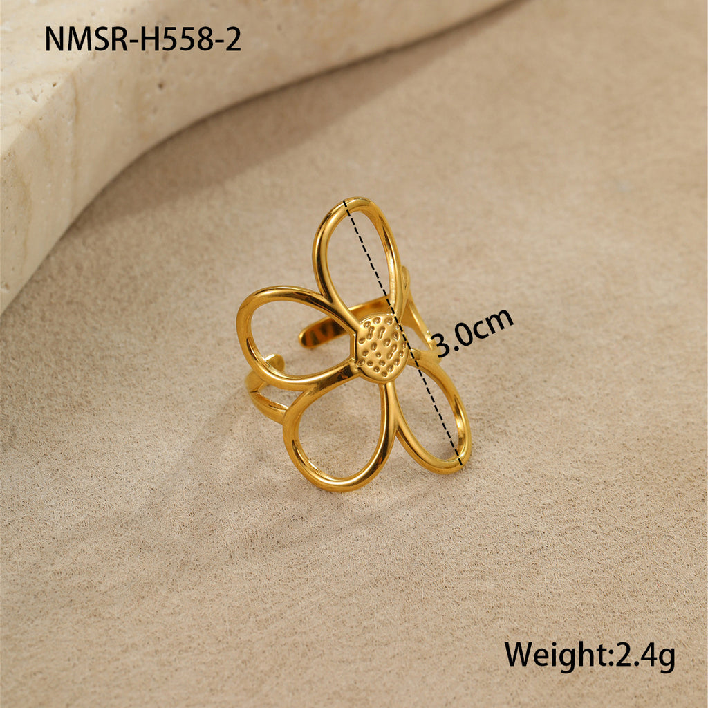 Gold Flower Ring