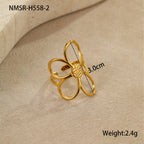 Gold Flower Ring