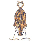 Bandage Leg Bikini Swimwear
