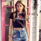 Women’s I Love Bad Boys Graphic T Shirt