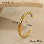 Gold White Diamond Bracelet