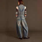 Women's Loose Denim Overalls