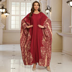 Positioning Printing Cover Up Swimwear