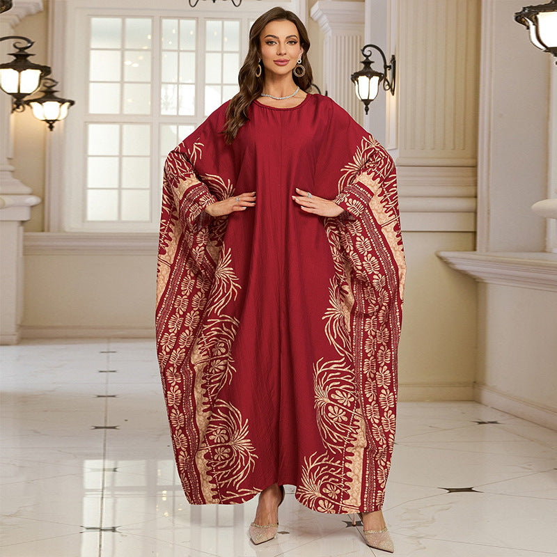 Positioning Printing Cover Up Swimwear