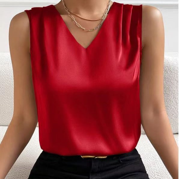 Women's Satin Tank Top