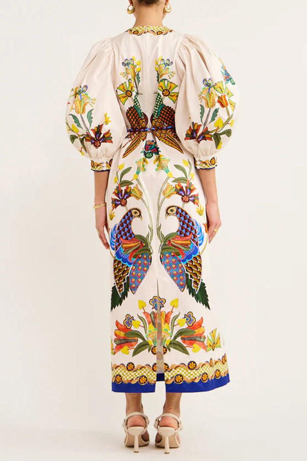 Women's Autumn Printed Dress
