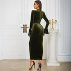 Women's Women's Elegant Dress Socialite Cocktail Mid Length