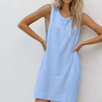 Sleeveless One-piece Swimwear