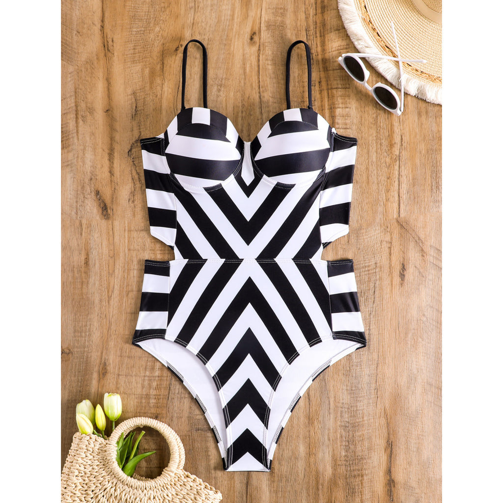 Geometric Abstract Bikini Swimwear