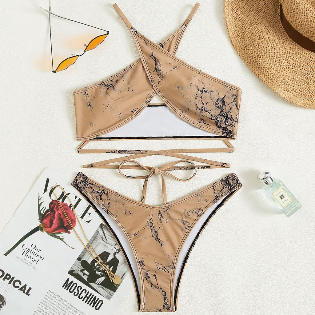 Printed Bikini Swimwear
