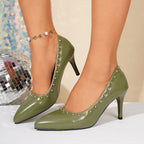 Women's Rhinestone Pointed-Toe Stiletto Pumps