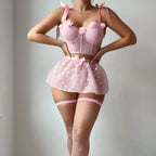 Sheer Mesh Pajamas Lingerie
