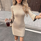 Women's Sheath Long Sleeve Dress