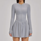 Cold silver gray