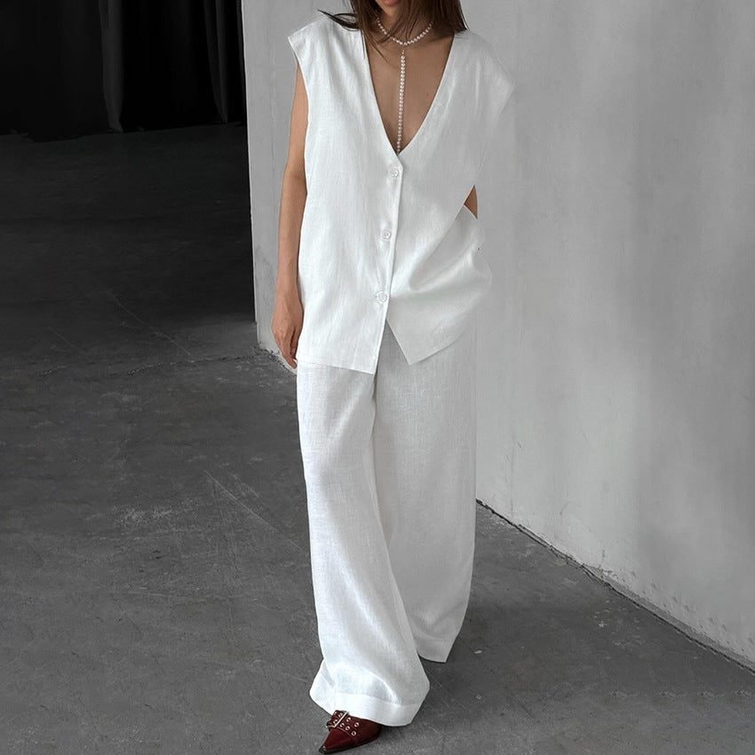 Sleeveless Pajamas Lingerie