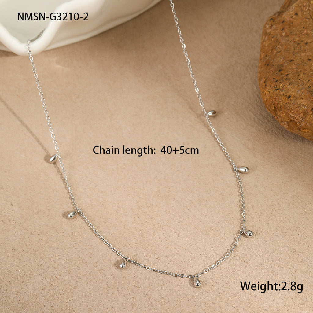 NMSN-G3210-2 Steel Necklace