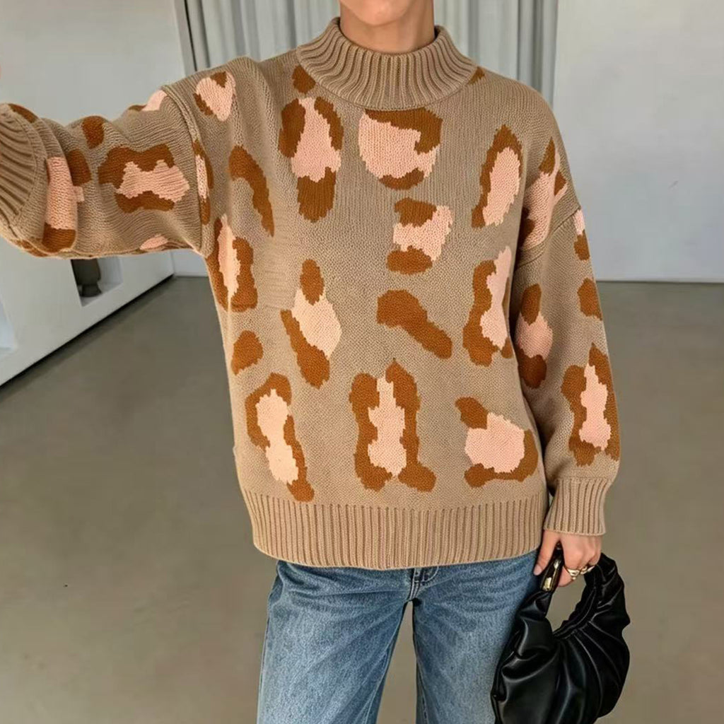 Women's Leopard Sweater