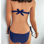 Metallic Coated One-piece Swimwear