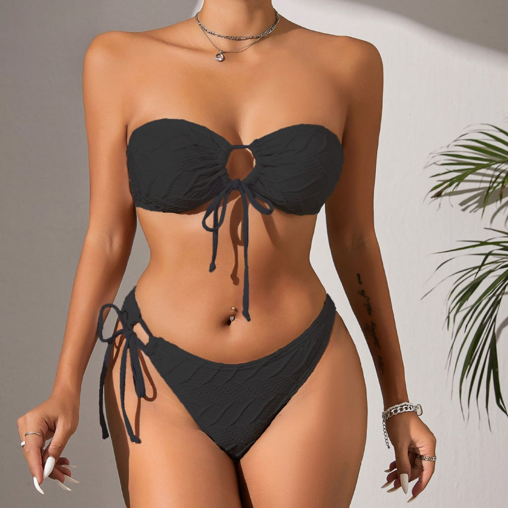 Special Fabric One-piece Swimwear