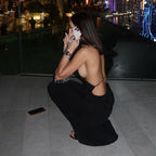 Women's Backless Sheath Dress