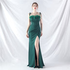 blackish green