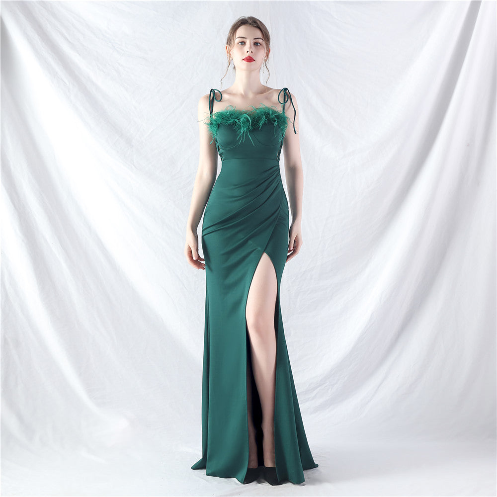 blackish green