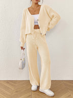 Beige suit