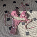 Glossy Pearl Bikini Swimwear