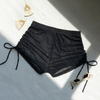 Solid Color One-piece Swimwear
