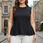Women's Plus Size Sleeveless Tank Top