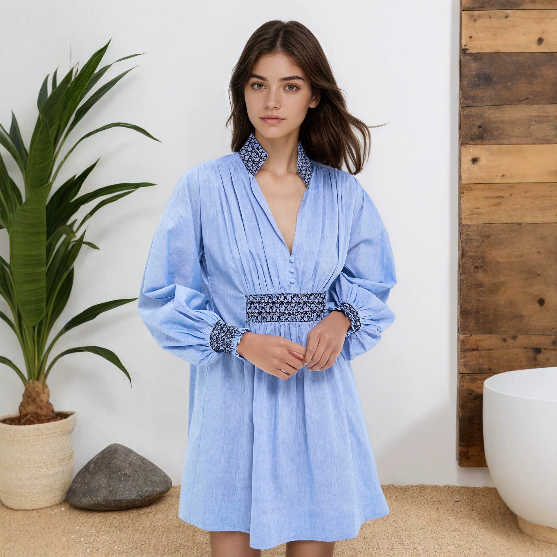 Women's Pleated Dress