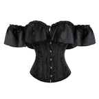 Off Shoulder Corset Lingerie