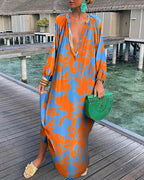 Women's Long Sleeve Fall Dress